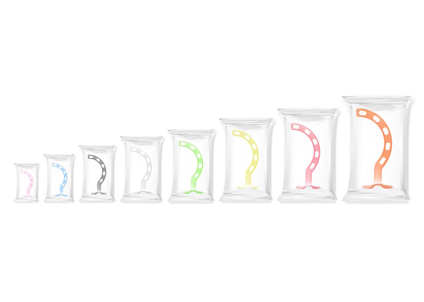 Renk Kodlu Berman Oral Hava Yolu'nun paketleme şekli.